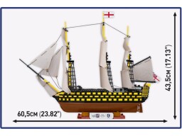 Cobi Britská královská dělová loď HMS Victory 1:144 Napoleonské války